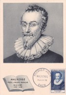 France N°1028 - Carte Maximum - Malherbe - 1950-1959