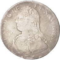 Monnaie, France, Louis XV, 1/2 Écu Aux Branches D'olivier, 1/2 ECU, 44 Sols - 1715-1774 Luis XV El Bien Amado