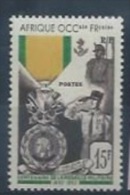 AOF : Y&T*  N° 46 " Médaille Militaire " - Ungebraucht