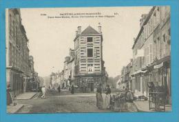 CPA 3124 Place St Michel Route D'Avranches Et Rue D'Egypte SAINT HILAIRE D'ARCOUET 50 - Saint Hilaire Du Harcouet