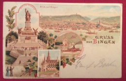 GRUSS AUS BINGEN  - 1897 - Colecciones Y Lotes