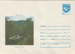 36622- GORJ COUNTY- TISMANA MONASTERY, COVER STATIONERY, 1990, ROMANIA - Klöster