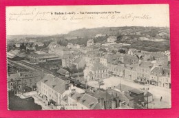 35 ILLE-et-VILAINE REDON, Vue Panoramique à Quai, Animée,  Locomotive à Vapeur, 1916, (F. Mary-Rousselière, Rennes) - Redon