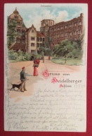GRUSS AUS HEIDELBERGER - 1898 - Collections & Lots