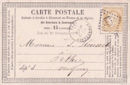 Carte Précurseur Type 1878 - Tarjetas Precursoras