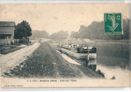 Verberie    ( 60 )    Vue  Sur  L' Oise  . - Verberie