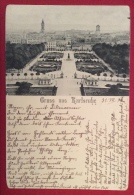 GRUSS AUS KARLSRUHE - 1896 - Collections & Lots