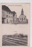 Bas  Rhin :  DIEMERINGEN   : Vue  Gare  Et  Village - Diemeringen