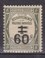 N° 52  Taxes 60 C.s1c Olive : Timbre Neuf Légère Trace De  Charnière Impéccable - 1859-1959 Nuovi