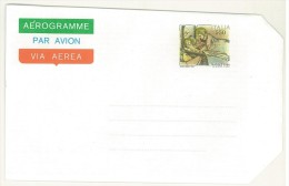 POSTA AEREA - AEROGRAMMA - PAR AVION - ANNO 1984 - NATALE 1984 - ITALIA - - Airmail