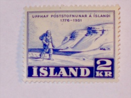 ISLAND / ISLANDE  1951  SCOTT # 271 - Neufs