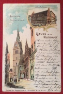 GRUSS AUS HANNOVER - 1898 - Collections & Lots