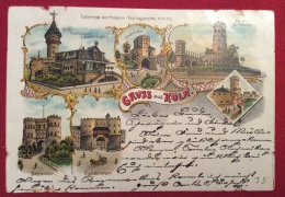 GRUSS AUS KOLN  - COLONIA - 1899 - Collections & Lots