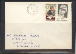USA 015 Cover Postal History Personalities - Marcophilie
