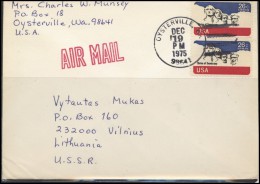 USA 019 Cover Air Mail Postal History Personalities Presidents - Marcophilie