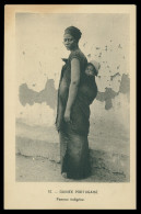 GUINÉ -BISSAU- COSTUMES - Mamadou Alfá, Roi De Dandum ( Ed. D. A. Longuet Nº 57) Carte Postale - Guinea-Bissau