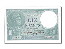 Billet, France, 10 Francs, 10 F 1916-1942 ''Minerve'', 1940, 1940-11-14, NEUF - 10 F 1916-1942 ''Minerve''