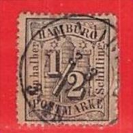 MiNr.10 O Altdeutschland Hamburg - Hamburg (Amburgo)