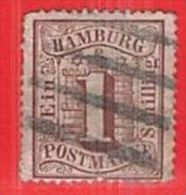 MiNr.11 O Altdeutschland Hamburg - Hamburg (Amburgo)