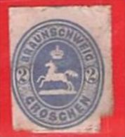 MiNr.19 (x) Altdeutschland Braunschweig - Braunschweig