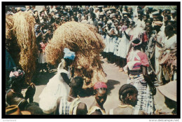 Delcampe - BISSAU - COSTUMES - Dança Do Compó ( Bissau) (Ed. Foto Serra Nº 113)carte Postale - Guinea-Bissau