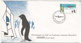 BRASIL ANTARTIDA FDC PROGRAMA ANTARTICA ANTARCTIC SOUTH POLE - Bases Antarctiques