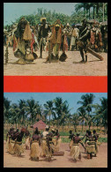GUINÉ-BISSAU - COSTUMES -Danças Bijagós  (Ed. Foto Serra Nº 158) Carte Postale - Guinea-Bissau