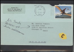 USA 043 Cover Postal History Dinosaurs - Poststempel