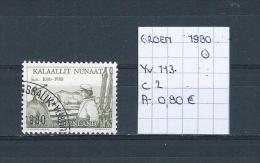 Groenland 1980 - Yv. 113 Gest./obl./used - Gebraucht