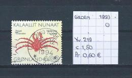 Groenland 1993 - Yv. 219 Gest./obl./used - Oblitérés