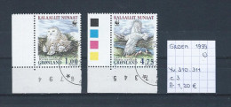 Groenland 1999 - Yv. 310+311 Gest./obl./used - Oblitérés