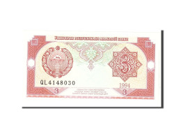 Billet, Uzbekistan, 3 Sum, 1994, Undated, KM:74, NEUF - Uzbekistan