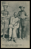 SÃO VICENTE -  COSTUMES - Maria Guidinha Paquete E Manuel João( Ed. João Joaquim Ferreira) Carte Postale - Cape Verde