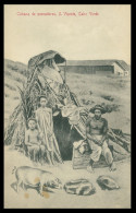 SÃO VICENTE - COSTUMES - Cabana De Pescadores ( Ed. Bazar Central Bonucci & Frusoni) Carte Postale - Kaapverdische Eilanden