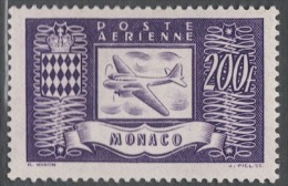 MONACO 1946 N° 18 -  NEUF* G48 - Poste Aérienne