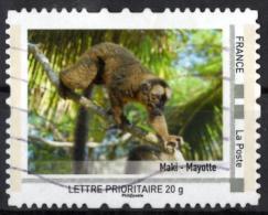 FRANCE Montimbramoi MTM Official Issue Maki De Mayotte Singe Lémurien Monkey Affe Mono Scimmia - Chimpanzees