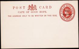 1882. British Bechuanaland POST CARD ONE PENNY CAPE OF GOOD HOPE.  (Michel: ) - JF192895 - Sonstige & Ohne Zuordnung