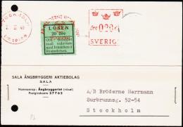 1946. LÖSEN 20 öre STOCKHOLM 21. II. 46.  (Michel: ) - JF192945 - Portomarken