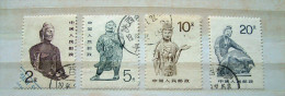 China 1988 Statues Art - Scott 2189/92 = 4.15 $ - Used Stamps