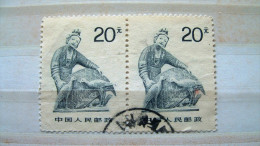 China 1988 Statues Art - Scott 2192 X 2 = 4.50 $ - Usados