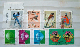China 2002 - 2003 Birds Planet Letter Character - Oblitérés