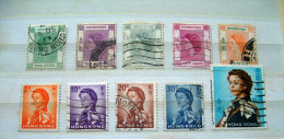 Hong Kong 1938 - 1962 King Queen - Usati