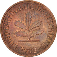 Monnaie, République Fédérale Allemande, 2 Pfennig, 1982, Munich, SPL, Copper - 2 Pfennig