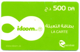 CARTE RECHARGE INTERNET RECHARGE CARD Karten Aufladen RECARGA TARJETA Utilisée / Used - Algerije