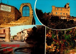 84-CHATEAUNEUF DU PAPE..4 VUES....CPM - Chateauneuf Du Pape