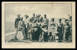 SÃO VICENTE-  COSTUMES   Carte Postale - Cape Verde