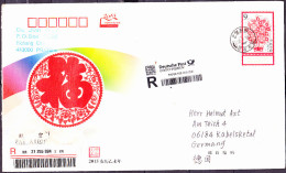 VR China PR Of  China RP De Chine - Asienspiele (Mi.Nr. 4202/7) 2010 - Auf Brief/letter Aus 2015 - Storia Postale