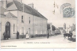 PERTHES - La Poste, La Route De Cély - Perthes