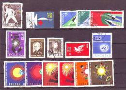 Poland Minilot Of Cancelled Stamps From Sixties - Altri & Non Classificati