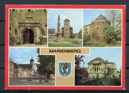 (03208) Marienberg/ Mehrbildkarte Mit Wappen - Gel.  - DDR - Bild Und Heimat - Marienberg